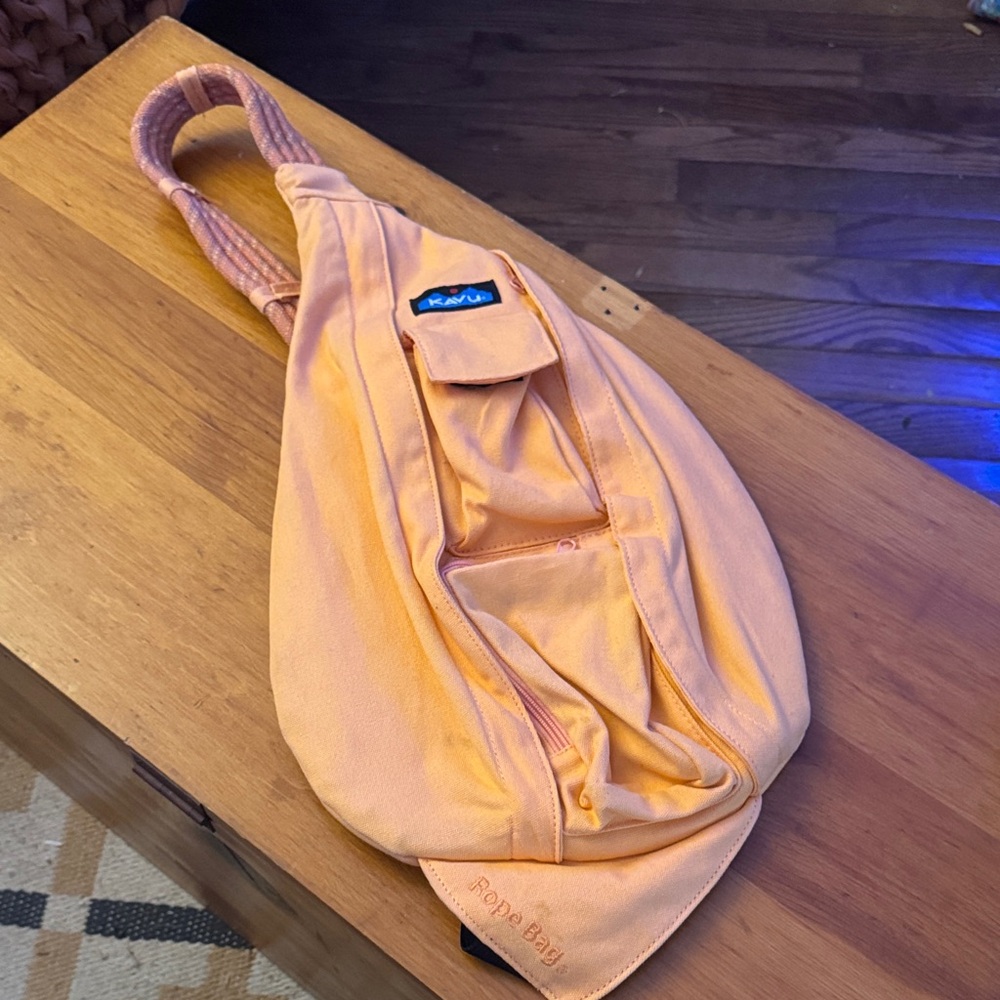 Kavu Rope Bag in Papaya